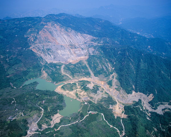 九份二山崩塌地