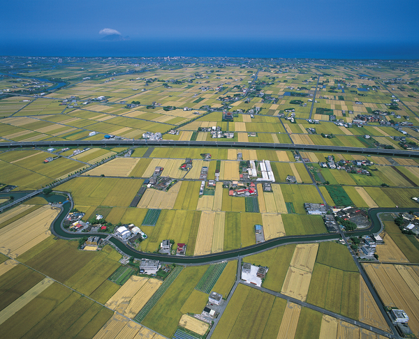 礁溪玉田村農田景致
